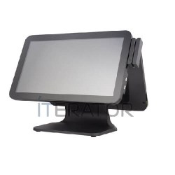 Detaik AIO1568-J6412 15,6”+15,6” POS-моноблок с монитором клиента купить в Украине